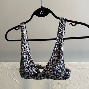 Speckled bikini top